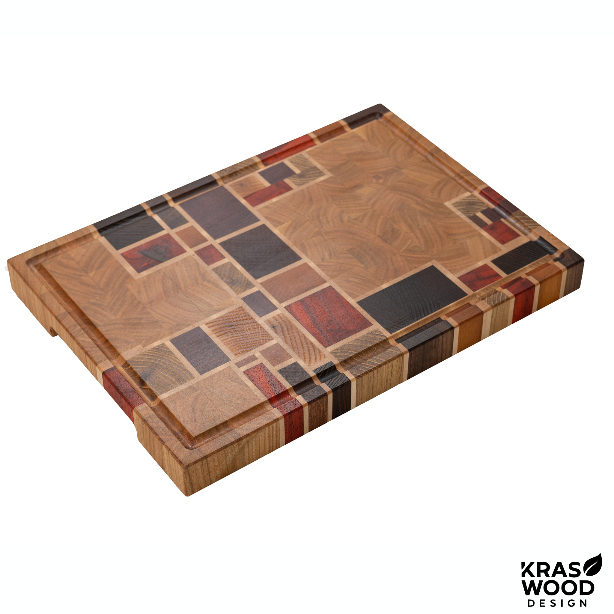 Premium end-grain wood cutting board | KrasWood